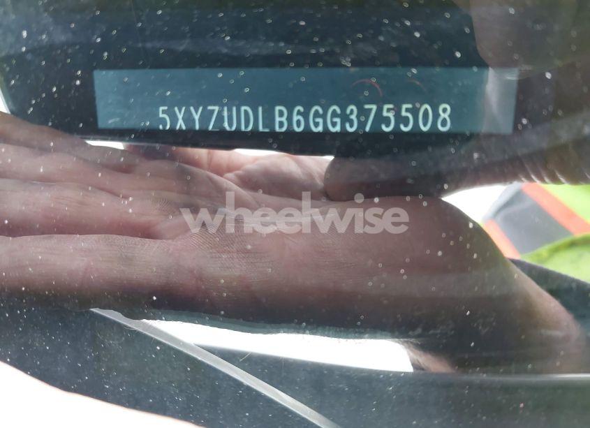 Photo 9 of 2016 Hyundai Santa FE SPORT 2.4L (VIN 5XYZUDLB6GG375508)