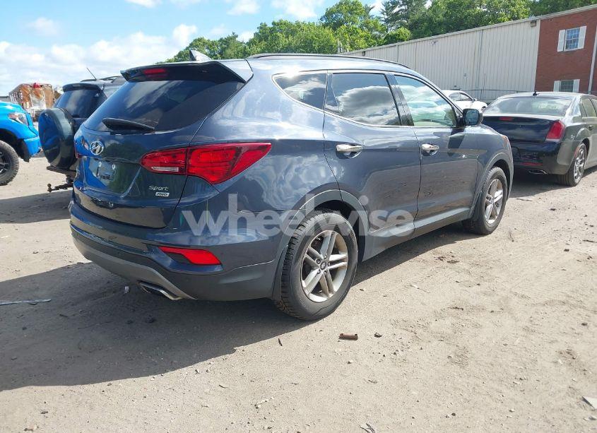 Photo 4 of 2017 Hyundai Santa FE SPORT 2.4L (VIN 5XYZUDLB6HG447194)