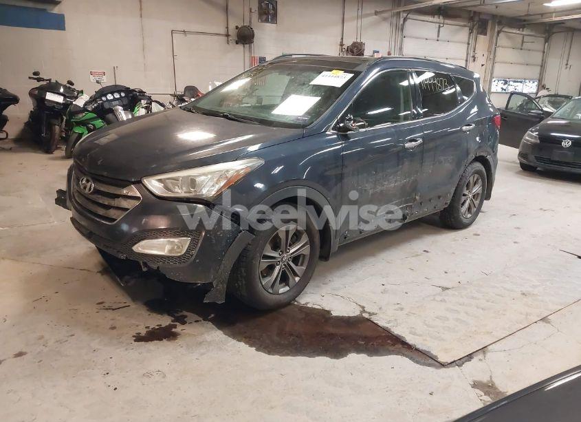 Photo 2 of 2014 Hyundai Santa FE SPORT 2.4L (VIN 5XYZUDLB7EG192616)