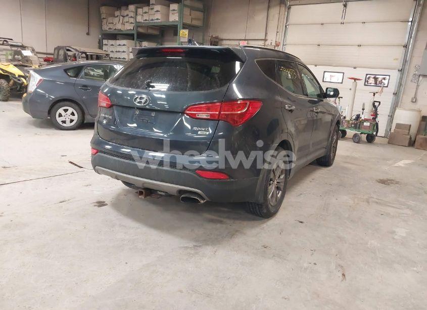 Photo 4 of 2014 Hyundai Santa FE SPORT 2.4L (VIN 5XYZUDLB7EG192616)