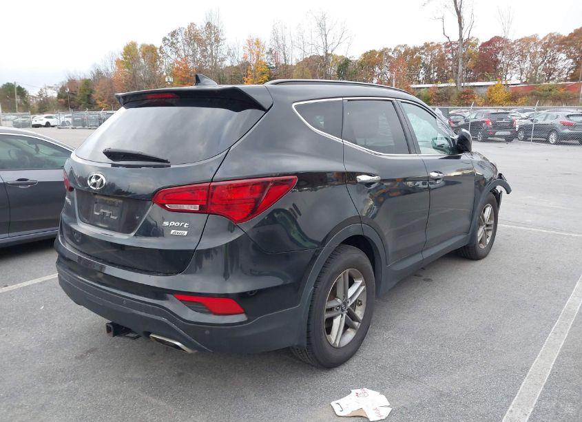 Photo 4 of 2017 Hyundai Santa FE SPORT 2.4L (VIN 5XYZUDLB7HG466756)
