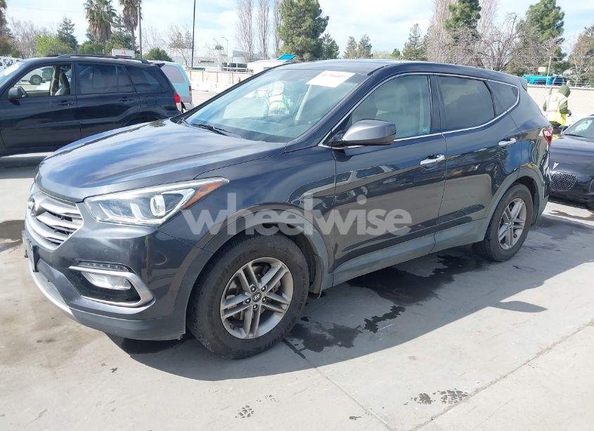 Photo 2 of 2017 Hyundai Santa FE SPORT 2.4L (VIN 5XYZUDLB7HG469642)