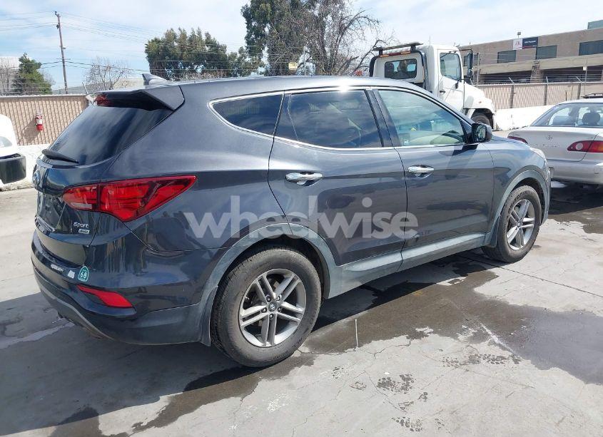Photo 4 of 2017 Hyundai Santa FE SPORT 2.4L (VIN 5XYZUDLB7HG469642)