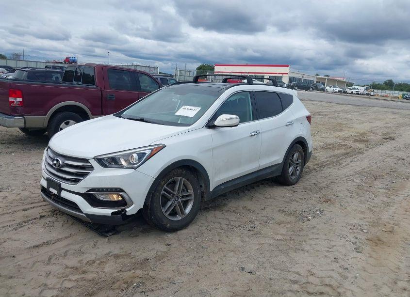 Photo 2 of 2017 Hyundai Santa FE SPORT 2.4L (VIN 5XYZUDLB7HG485355)