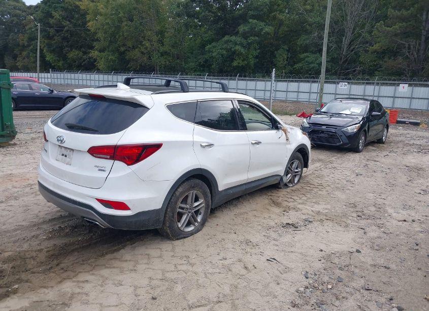 Photo 4 of 2017 Hyundai Santa FE SPORT 2.4L (VIN 5XYZUDLB7HG485355)