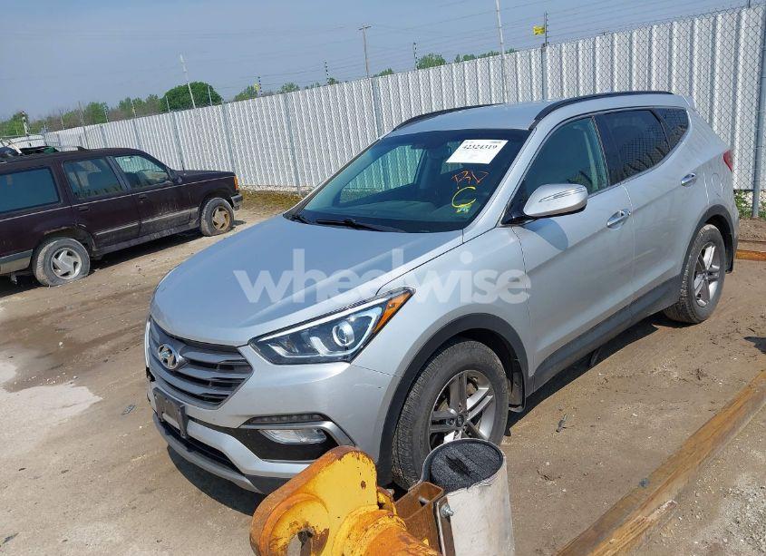 Photo 2 of 2018 Hyundai Santa FE SPORT 2.4L (VIN 5XYZUDLB7JG513919)