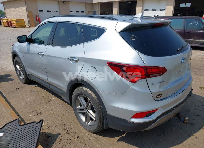 Photo 3 of 2018 Hyundai Santa FE SPORT 2.4L (VIN 5XYZUDLB7JG513919)
