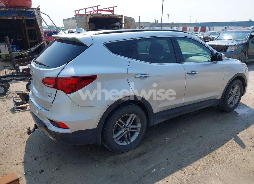 Photo 4 of 2018 Hyundai Santa FE SPORT 2.4L (VIN 5XYZUDLB7JG513919)