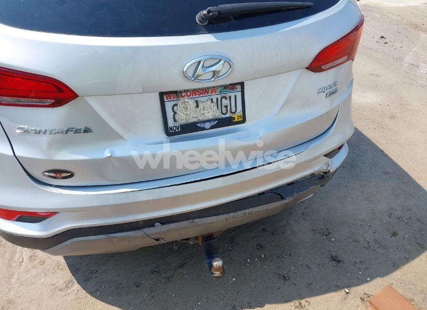 Photo 6 of 2018 Hyundai Santa FE SPORT 2.4L (VIN 5XYZUDLB7JG513919)