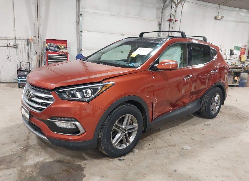 Photo 2 of 2018 Hyundai Santa FE SPORT 2.4L (VIN 5XYZUDLB7JG522801)