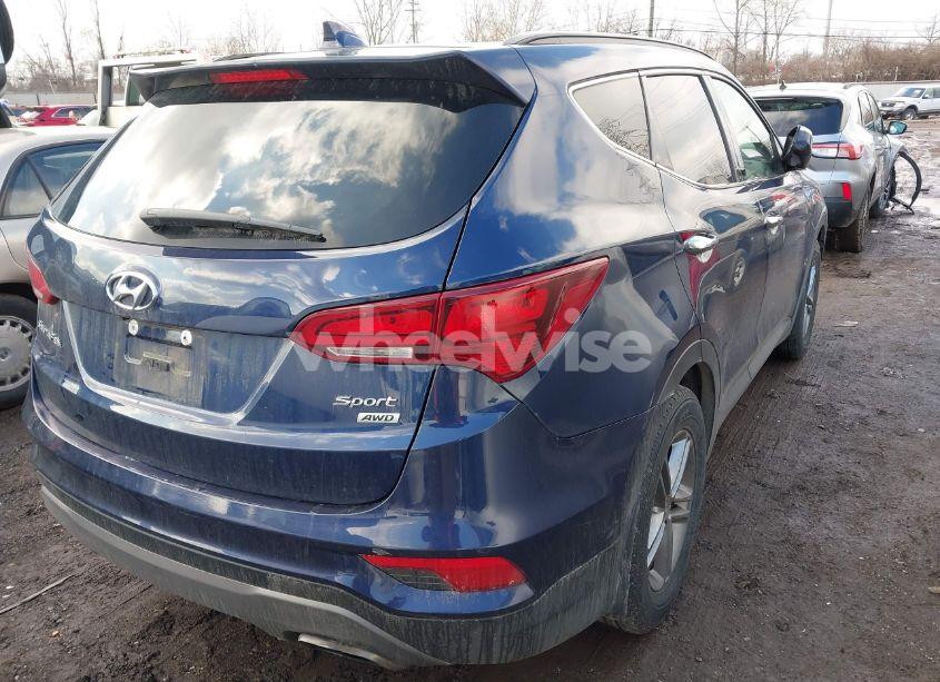 Photo 4 of 2018 Hyundai Santa FE SPORT 2.4L (VIN 5XYZUDLB7JG537699)