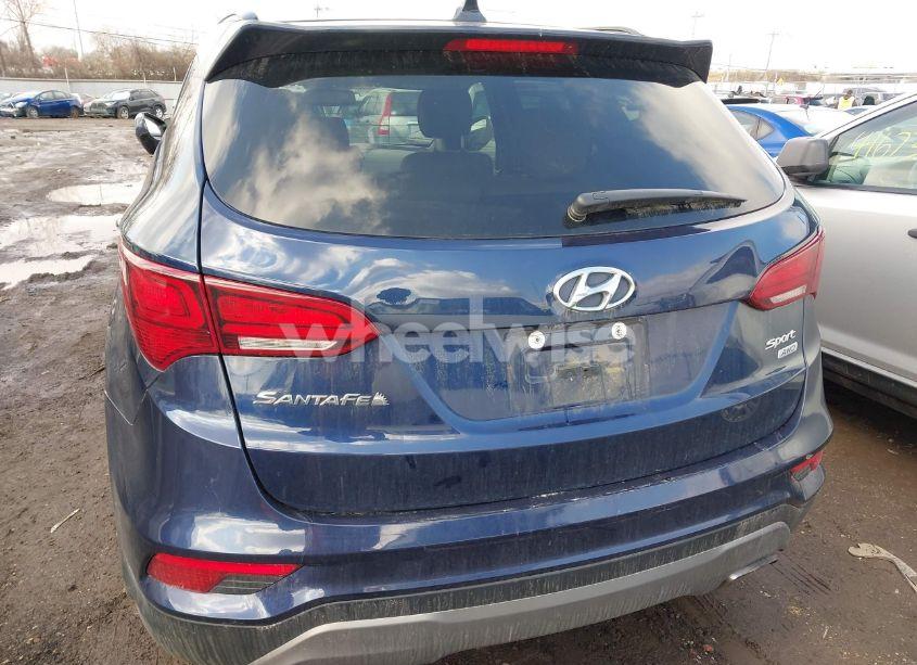 Photo 6 of 2018 Hyundai Santa FE SPORT 2.4L (VIN 5XYZUDLB7JG537699)