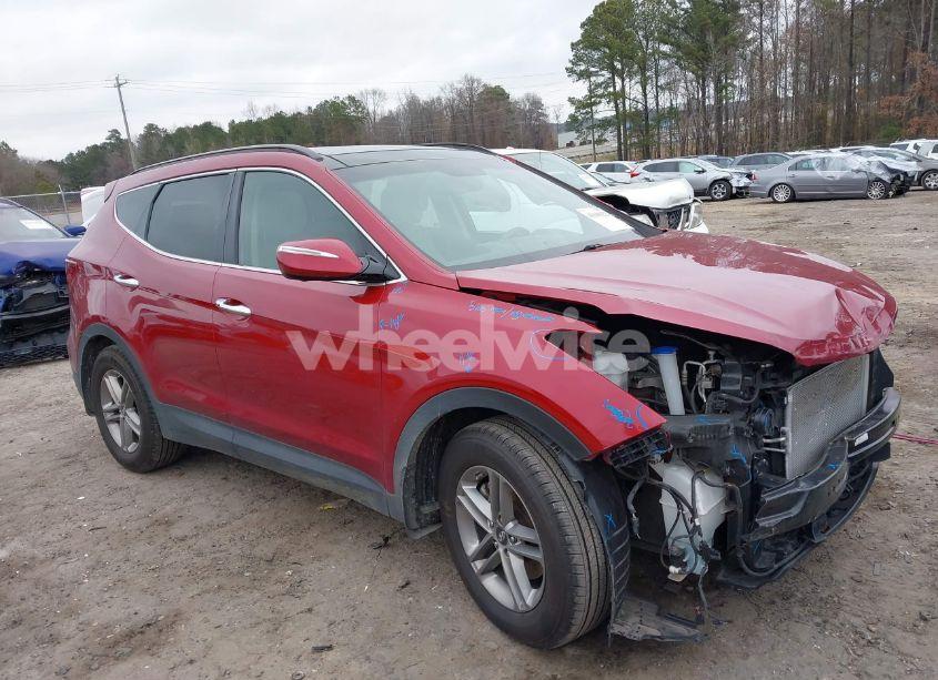 2018 Hyundai Santa FE SPORT 2.4L (VIN 5XYZUDLB7JG556883) main photo