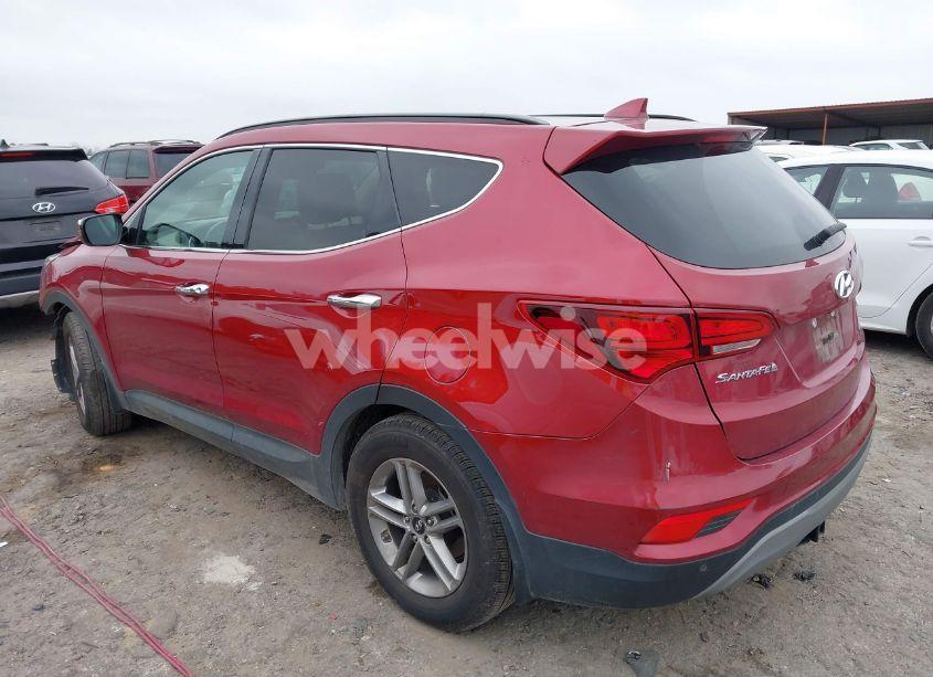 Photo 3 of 2018 Hyundai Santa FE SPORT 2.4L (VIN 5XYZUDLB7JG556883)