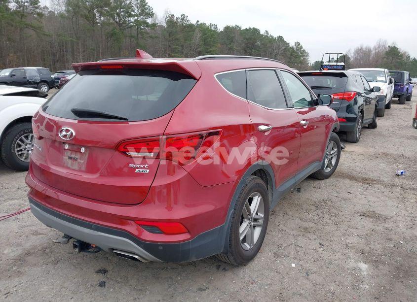 Photo 4 of 2018 Hyundai Santa FE SPORT 2.4L (VIN 5XYZUDLB7JG556883)