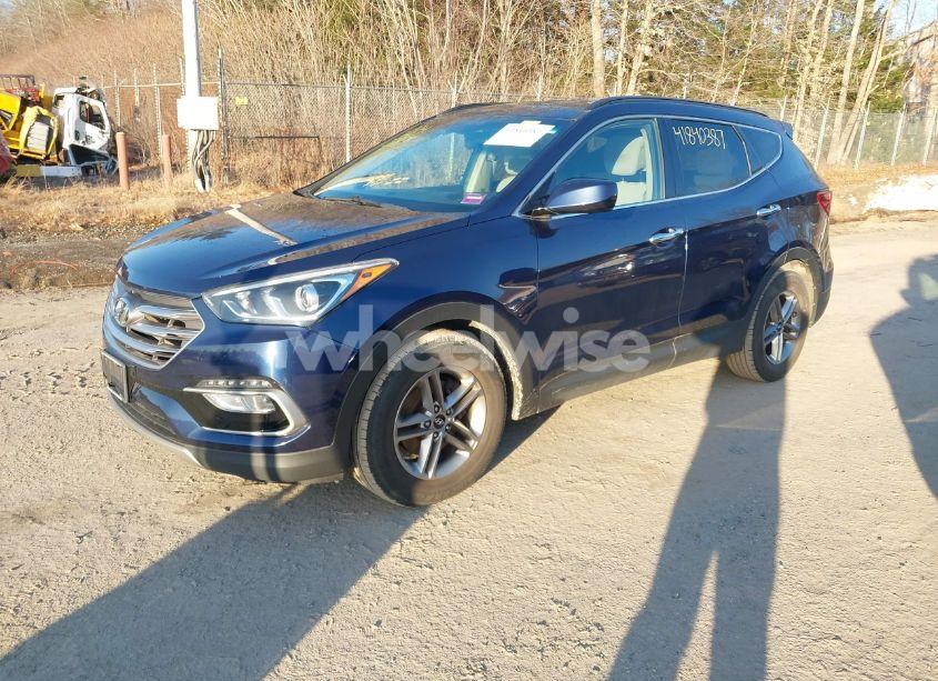Photo 2 of 2017 Hyundai Santa FE SPORT 2.4L (VIN 5XYZUDLB8HG488796)