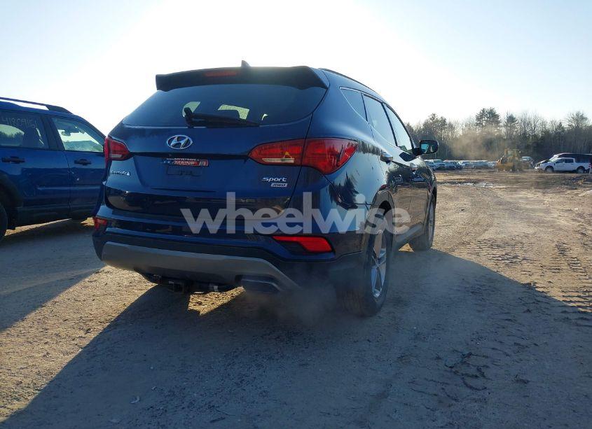 Photo 4 of 2017 Hyundai Santa FE SPORT 2.4L (VIN 5XYZUDLB8HG488796)