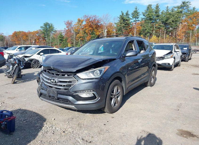 Photo 2 of 2017 Hyundai Santa FE SPORT 2.4L (VIN 5XYZUDLB8HG490564)