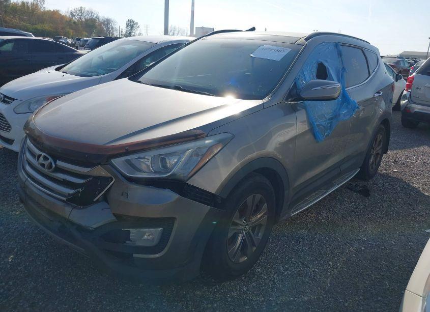 Photo 2 of 2014 Hyundai Santa FE SPORT 2.4L (VIN 5XYZUDLB9EG173632)