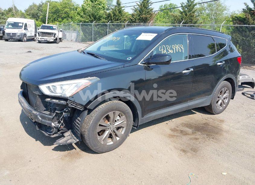 Photo 2 of 2014 Hyundai Santa FE SPORT 2.4L (VIN 5XYZUDLB9EG187420)