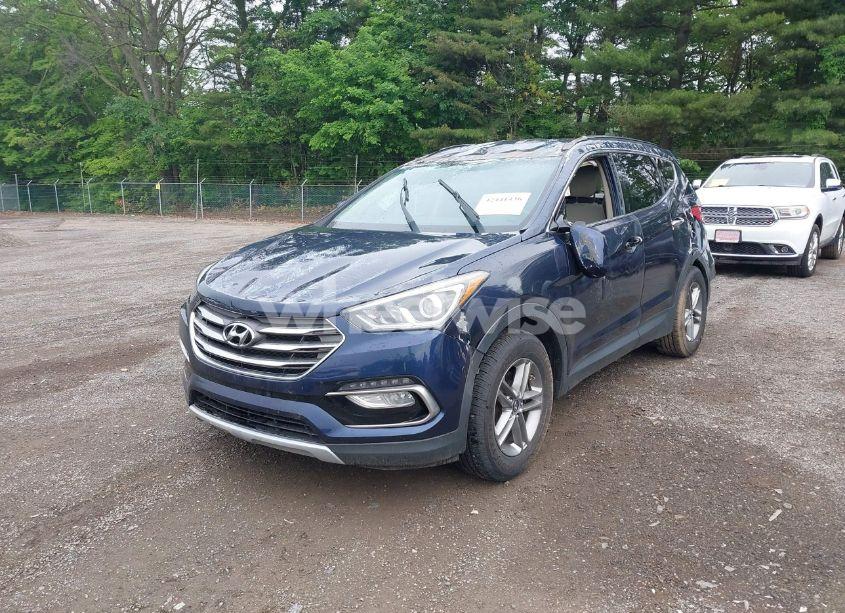 Photo 2 of 2017 Hyundai Santa FE SPORT 2.4L (VIN 5XYZUDLB9HG421284)