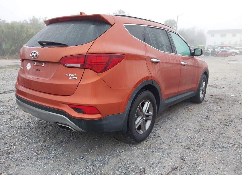 Photo 4 of 2017 Hyundai Santa FE SPORT 2.4L (VIN 5XYZUDLB9HG426047)
