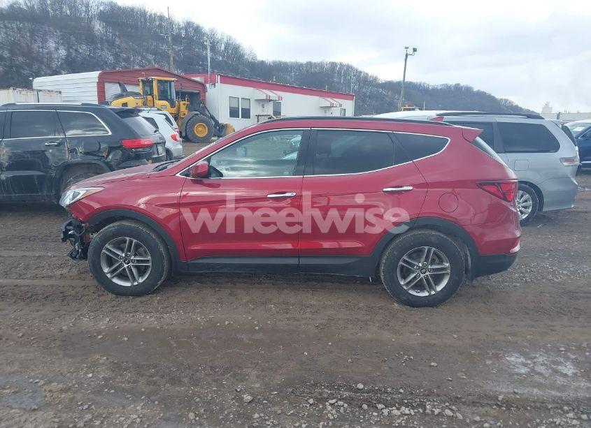 Photo 15 of 2017 Hyundai Santa FE SPORT 2.4L (VIN 5XYZUDLB9HG499452)