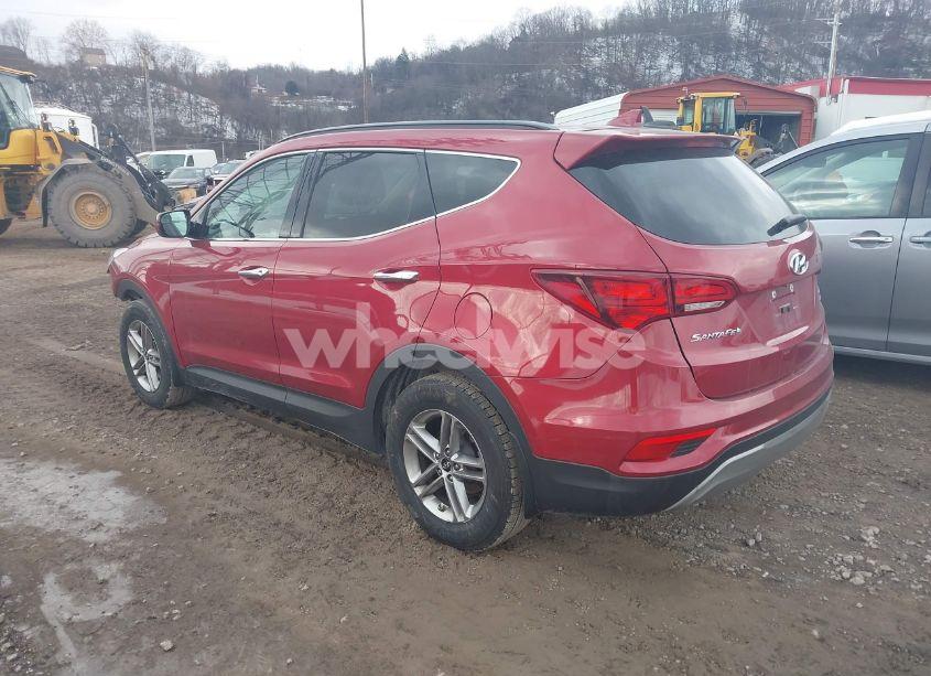 Photo 3 of 2017 Hyundai Santa FE SPORT 2.4L (VIN 5XYZUDLB9HG499452)
