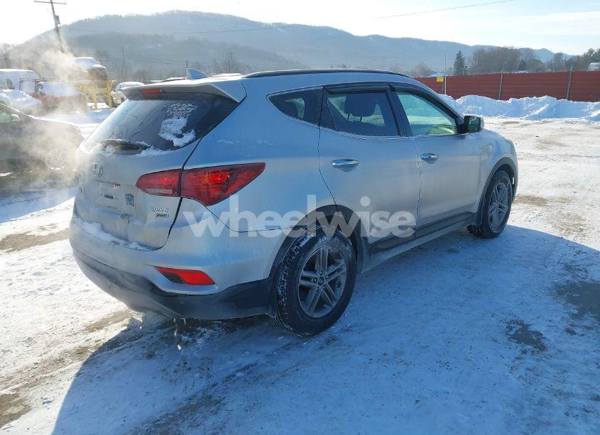 Photo 4 of 2018 Hyundai Santa FE SPORT 2.4L (VIN 5XYZUDLB9JG538014)