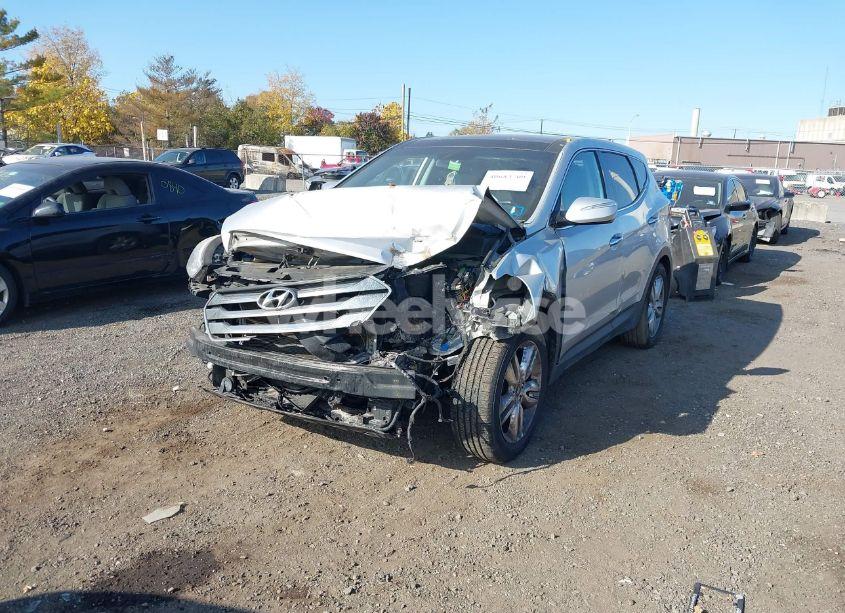 Photo 2 of 2013 Hyundai Santa FE SPORT (VIN 5XYZUDLBXDG076910)