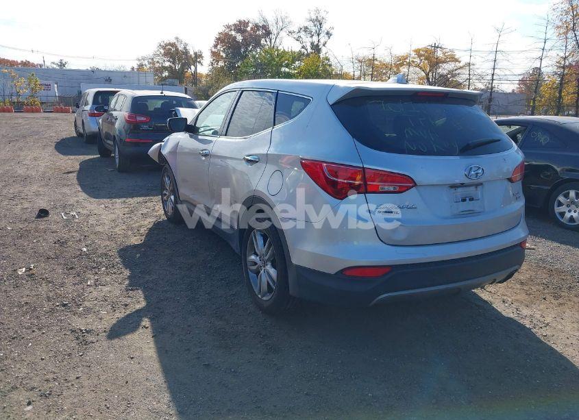 Photo 3 of 2013 Hyundai Santa FE SPORT (VIN 5XYZUDLBXDG076910)