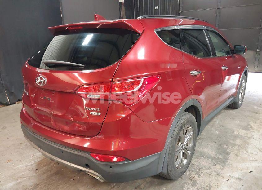 Photo 4 of 2014 Hyundai Santa FE SPORT 2.4L (VIN 5XYZUDLBXEG173509)