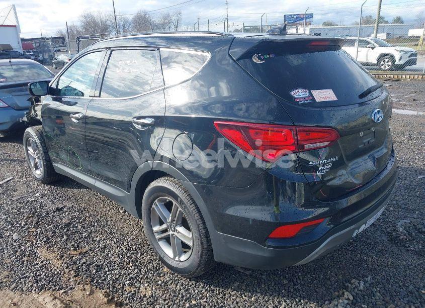 Photo 3 of 2017 Hyundai Santa FE SPORT 2.4L (VIN 5XYZUDLBXHG389543)