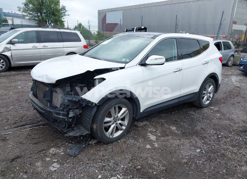 Photo 2 of 2013 Hyundai Santa FE SPORT 2.0T (VIN 5XYZW3LA0DG019935)