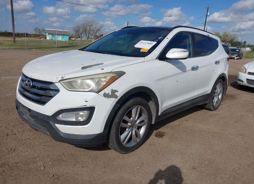 Photo 2 of 2014 Hyundai Santa FE SPORT 2.0L TURBO (VIN 5XYZW3LA0EG183851)
