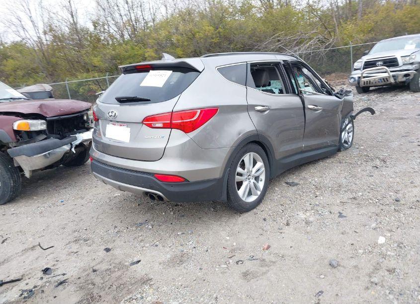 Photo 4 of 2014 Hyundai Santa FE SPORT 2.0L TURBO (VIN 5XYZW3LA1EG135047)