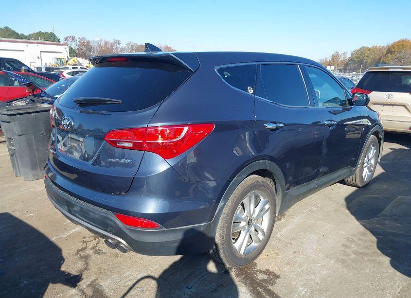 Photo 4 of 2013 Hyundai Santa FE SPORT 2.0T (VIN 5XYZW3LA2DG083653)
