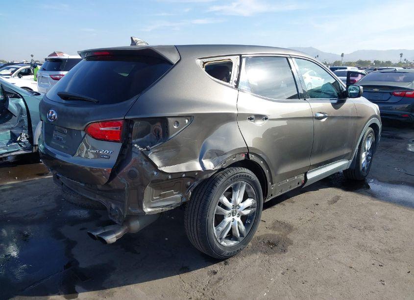 Photo 4 of 2013 Hyundai Santa FE SPORT 2.0T (VIN 5XYZW3LA3DG066733)
