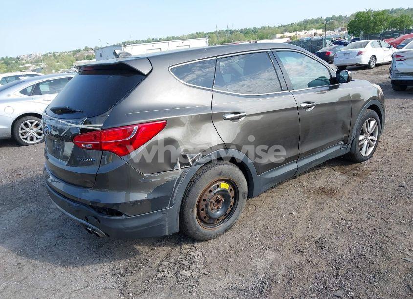 Photo 4 of 2013 Hyundai Santa FE SPORT 2.0T (VIN 5XYZW3LA3DG068434)