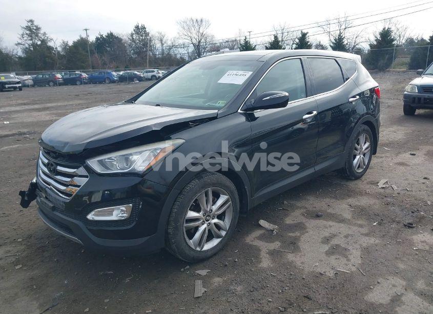 Photo 2 of 2013 Hyundai Santa FE SPORT 2.0T (VIN 5XYZW3LA8DG032786)