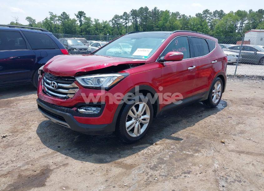 Photo 2 of 2014 Hyundai Santa FE SPORT 2.0L TURBO (VIN 5XYZW3LAXEG153319)
