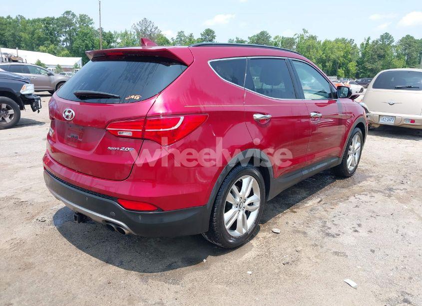 Photo 4 of 2014 Hyundai Santa FE SPORT 2.0L TURBO (VIN 5XYZW3LAXEG153319)