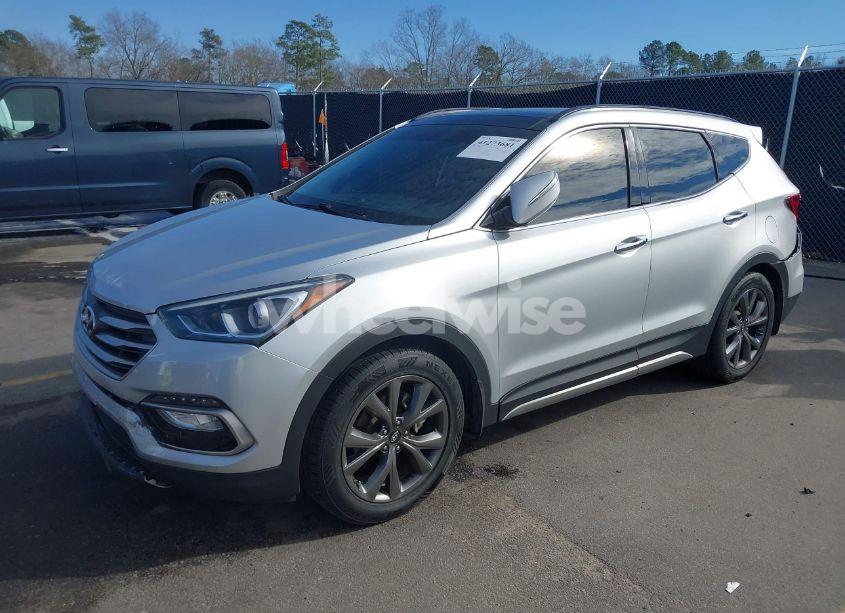 Photo 2 of 2018 Hyundai Santa FE SPORT 2.0T ULTIMATE (VIN 5XYZW4LA2JG503820)