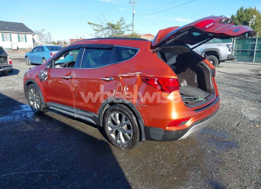 Photo 3 of 2017 Hyundai Santa FE SPORT (VIN 5XYZW4LA8HG500706)