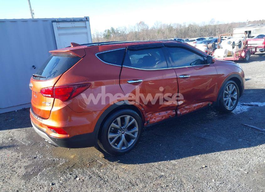 Photo 4 of 2017 Hyundai Santa FE SPORT (VIN 5XYZW4LA8HG500706)