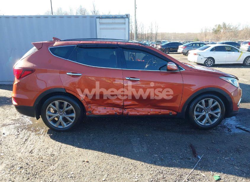 Photo 6 of 2017 Hyundai Santa FE SPORT (VIN 5XYZW4LA8HG500706)