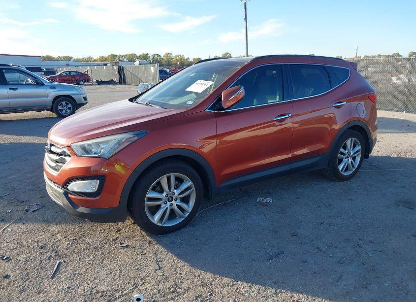Photo 2 of 2015 Hyundai Santa FE SPORT 2.0L TURBO (VIN 5XYZW4LAXFG257591)