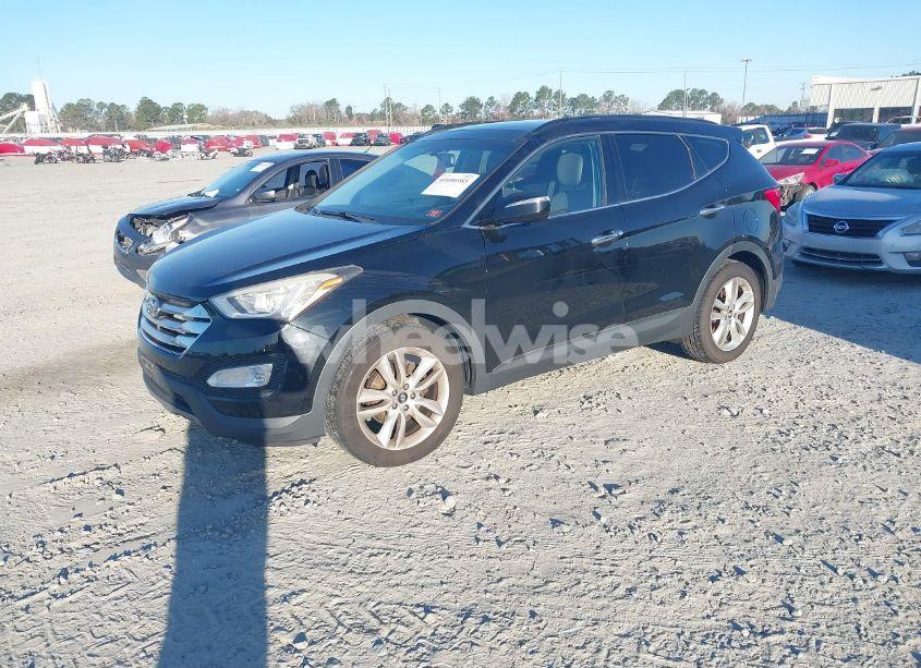 Photo 2 of 2014 Hyundai Santa FE SPORT 2.0L TURBO (A6) (VIN 5XYZWDLA0EG170247)