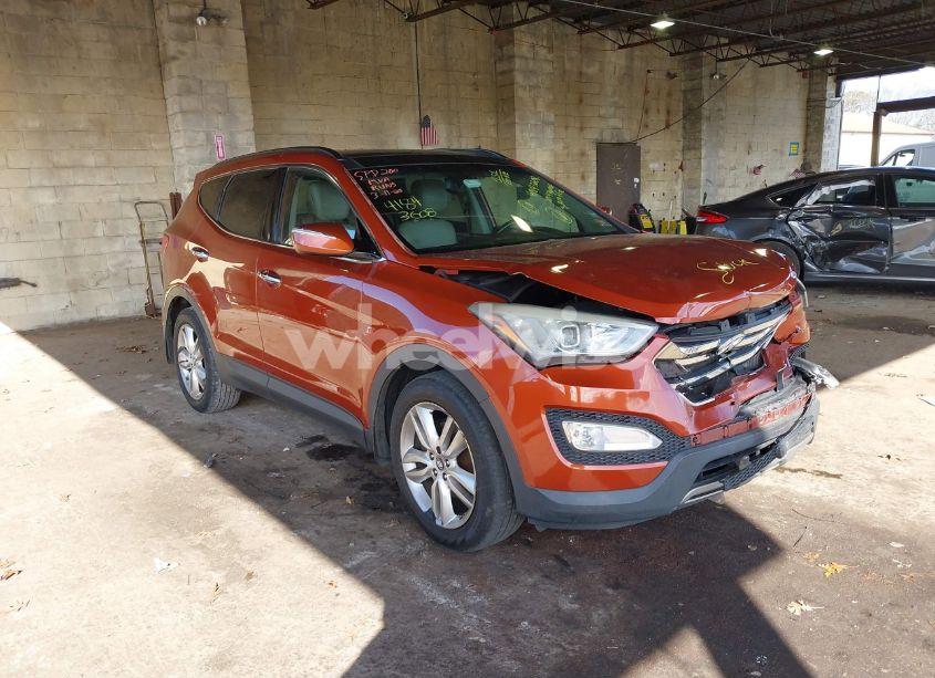2014 Hyundai Santa FE SPORT 2.0L TURBO (A6) (VIN 5XYZWDLA1EG136141) main photo
