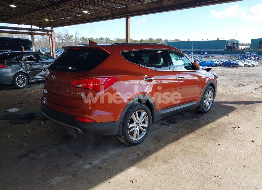 Photo 4 of 2014 Hyundai Santa FE SPORT 2.0L TURBO (A6) (VIN 5XYZWDLA1EG136141)